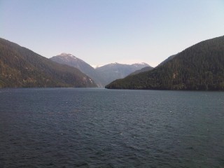 inside passage looking north